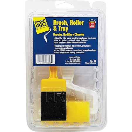 Foampro Roller & Tray Set 3-Piece 93